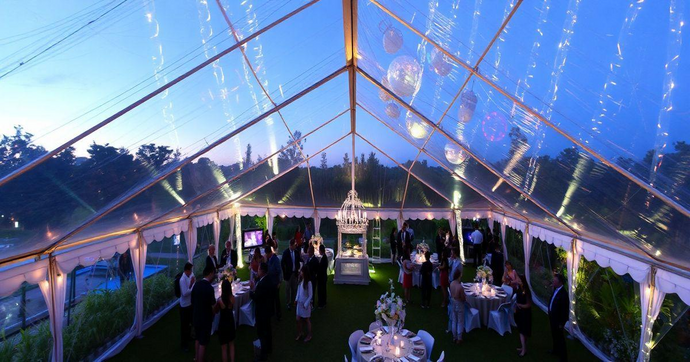 Aluguel de Tendas Transparentes: Elegantização de Eventos