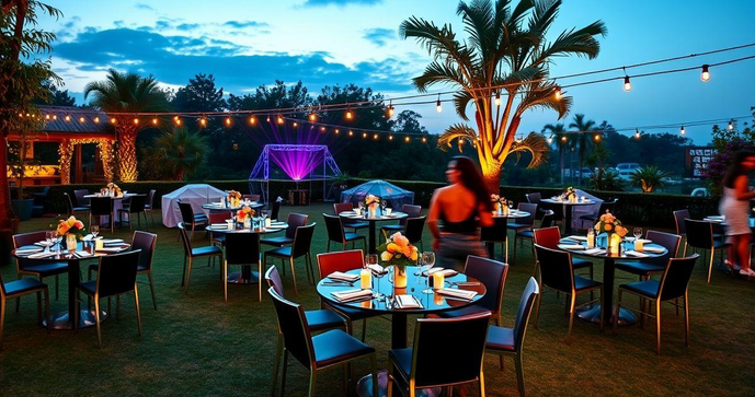Aluguel de mesa e cadeira para festa é a solução ideal para eventos inesquecíveis