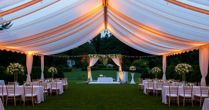Como Escolher o Melhor Aluguel de Tendas para Casamento