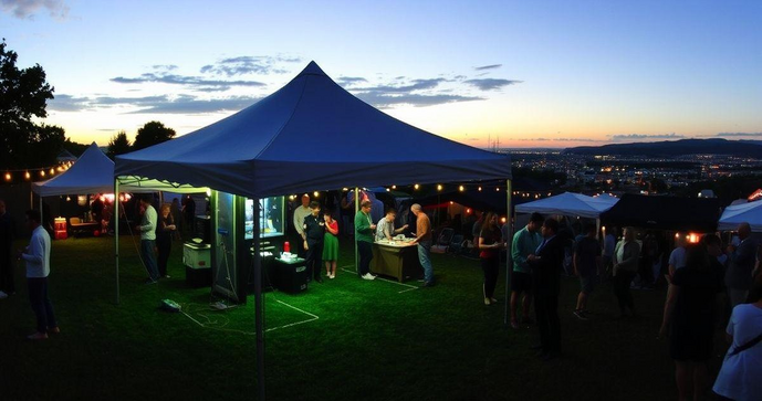 Como Fazer a Locação de Tenda 10x10 e Garantir Seu Evento