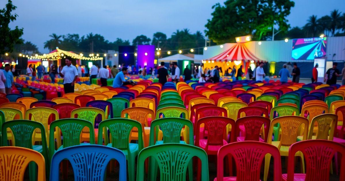 Descubra o Valor de Aluguel de Cadeiras de Plástico para Eventos