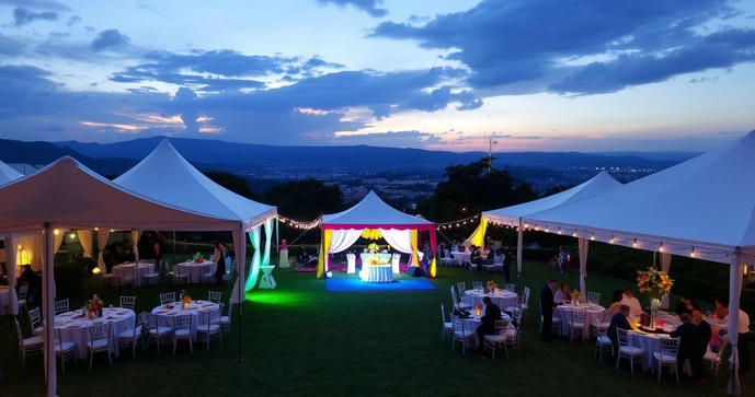 Locação de Tendas e Coberturas para Eventos: Como Escolher a Ideal