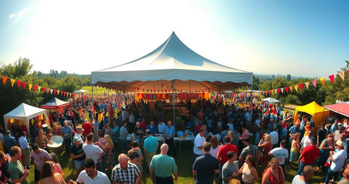 Preço aluguel tenda 5x5 é acessível e ideal para eventos ao ar livre