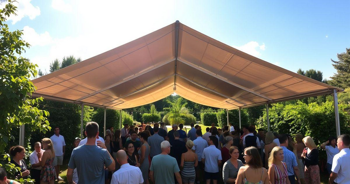 Tendas para alugar são a solução perfeita para eventos ao ar livre e festas inesquecíveis