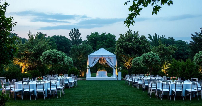 Valor aluguel tenda casamento: descubra como escolher a melhor opção para o seu evento