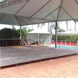 Preço de aluguel de palco para show